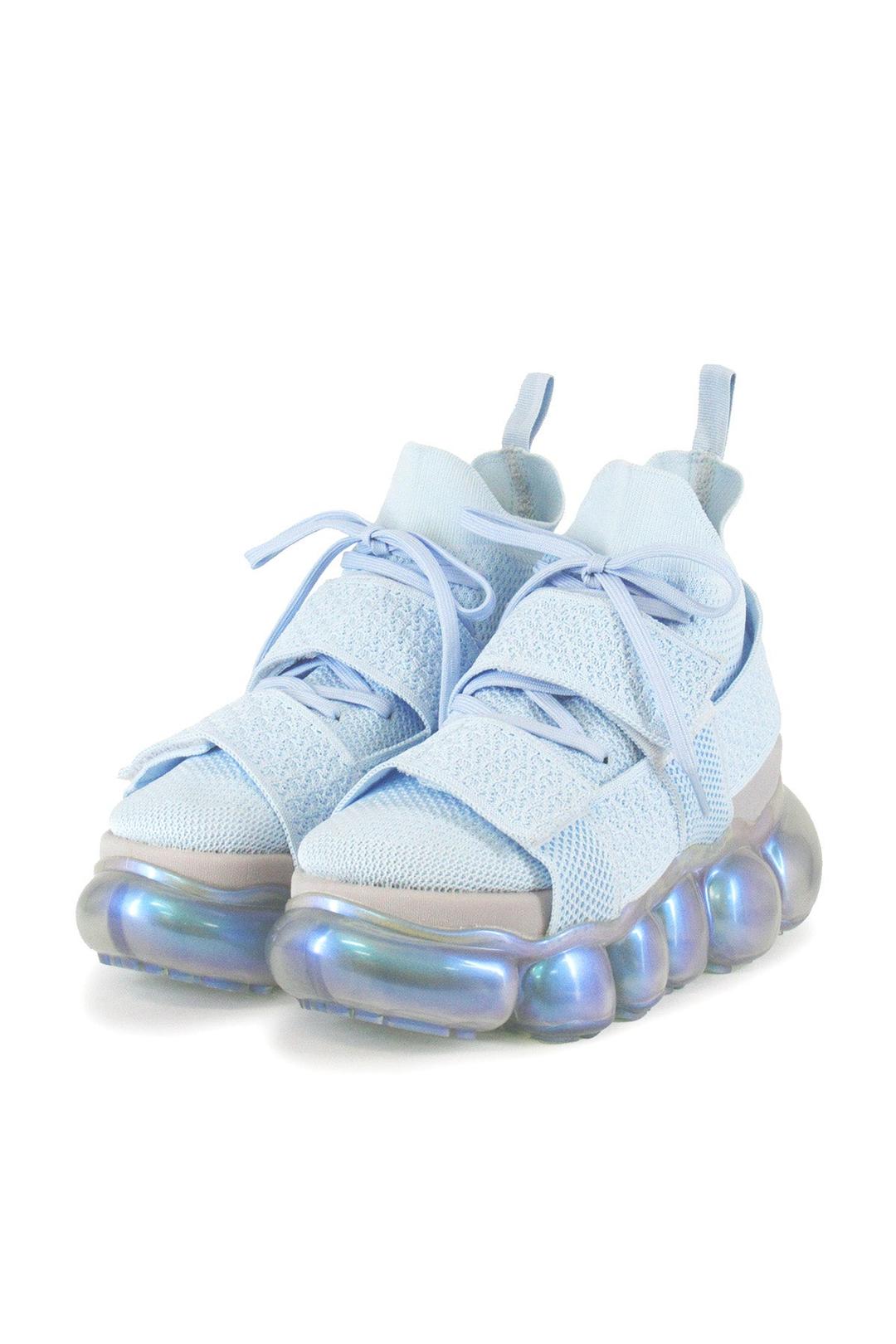 "Jewelry" High Shoes BeltCross / Aurora LightBlue - 36（22.0cm）