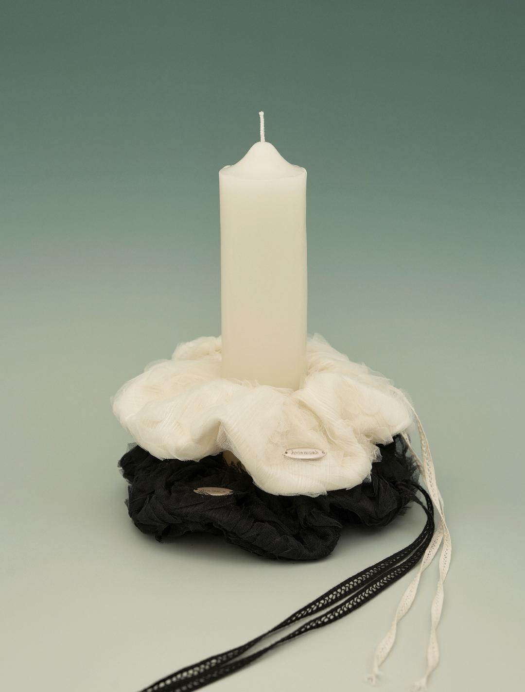 로즈 드롭 스크런치 (2 컬러)