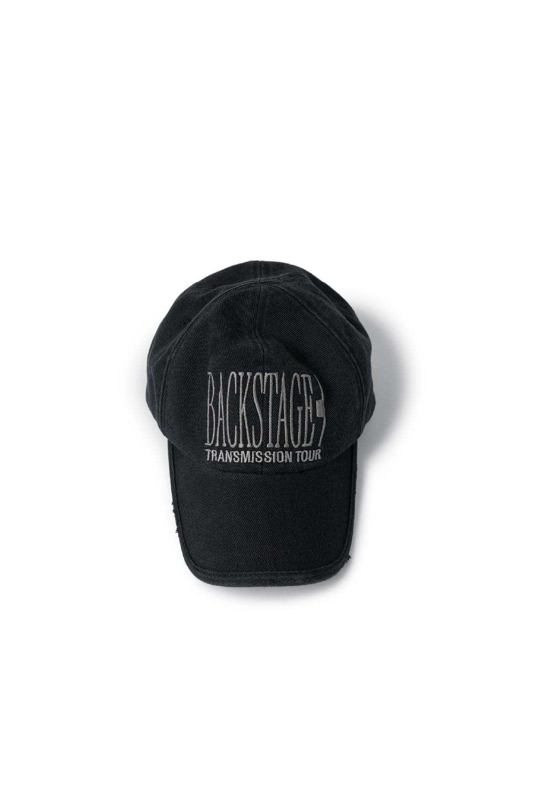 BACKSTAGE WASHED BALL CAP (BLACK)