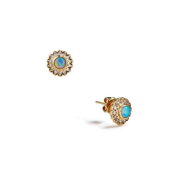 Opal Lace Earrings