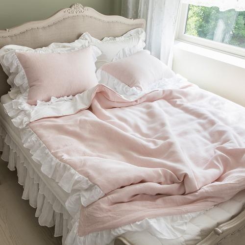 누비이불커버세트 바캉스무지 (핑크)