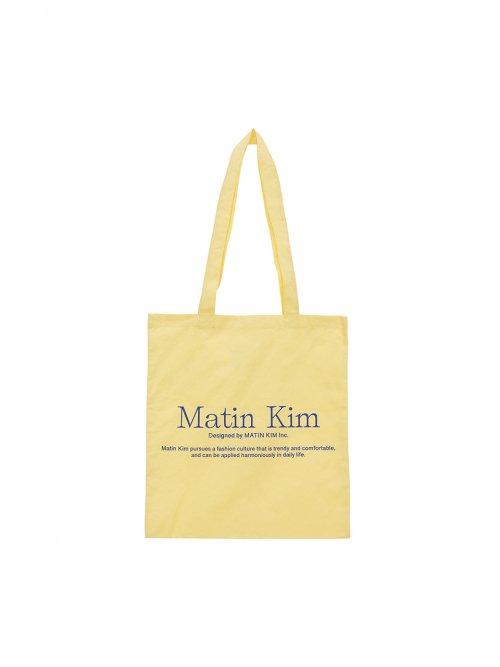MATIN POPPIN ECOBAG IN YELLOW