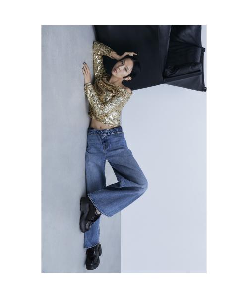 Duggy ribbon loafer(black)_DA1DA24501BLK