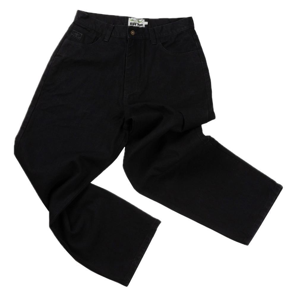 [ERTR] Essential Relaxed Denim Pants (Black)