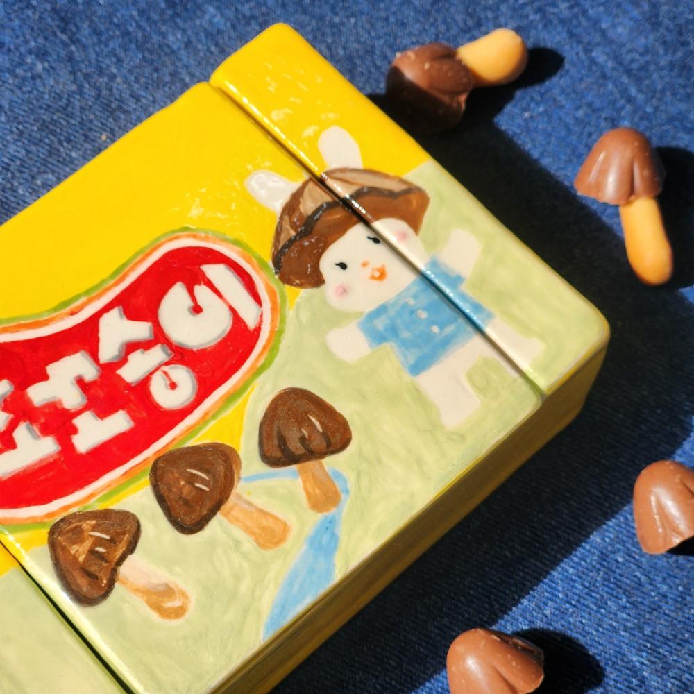 핸드메이드 도자기 쪼꼬송이 보석함