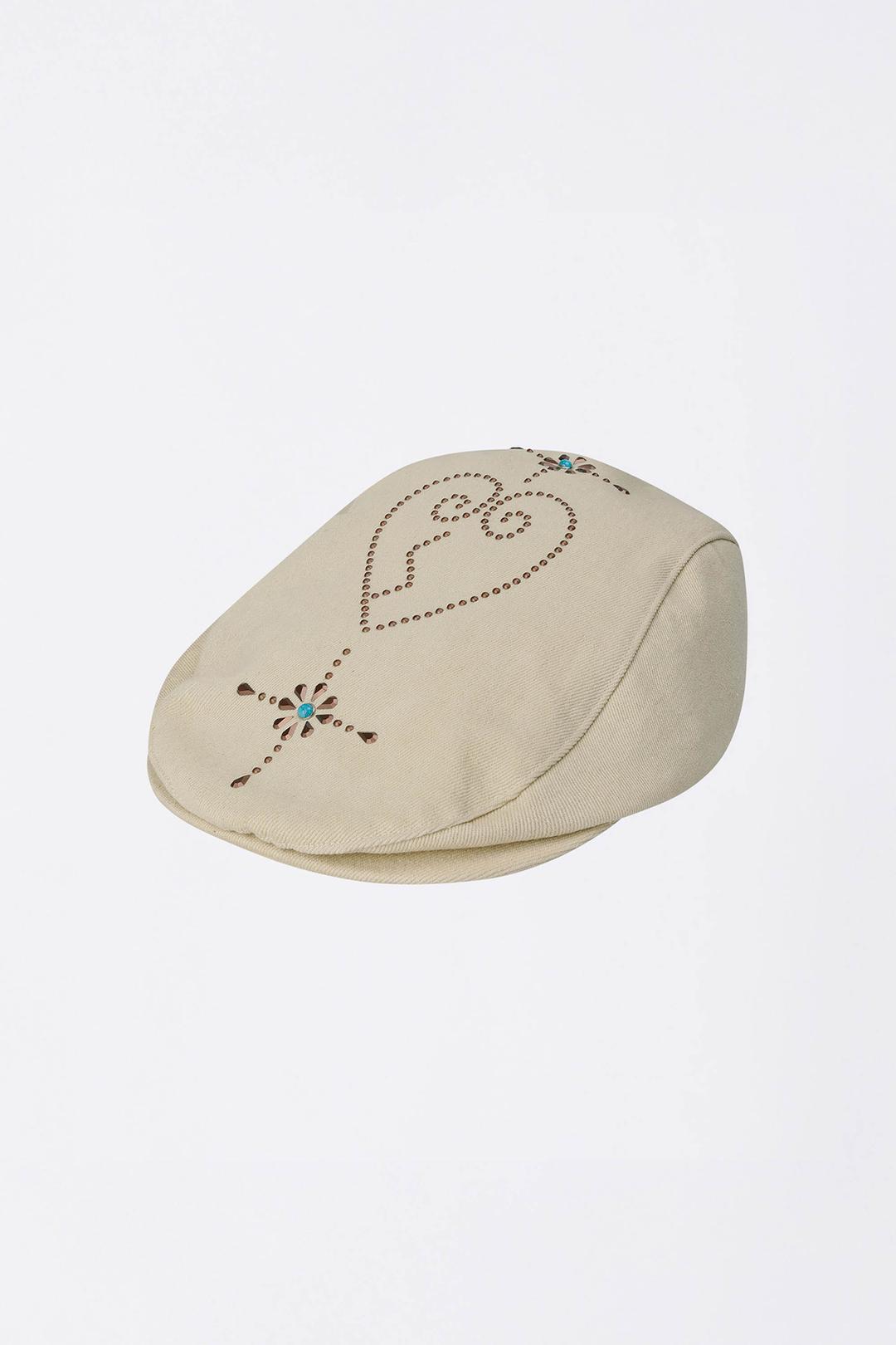 Boho Stud Hunting Cap Raw