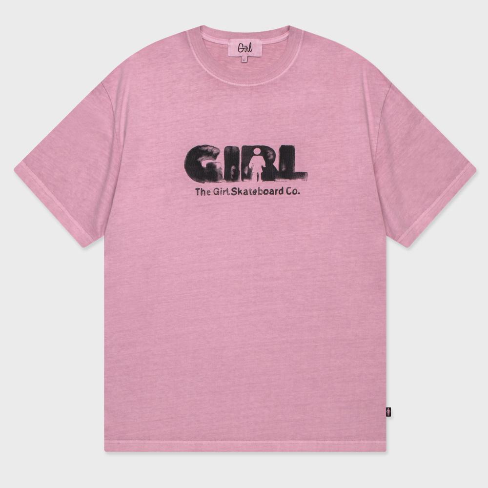 ADVERTYPE WATER PRINTING TEE pink