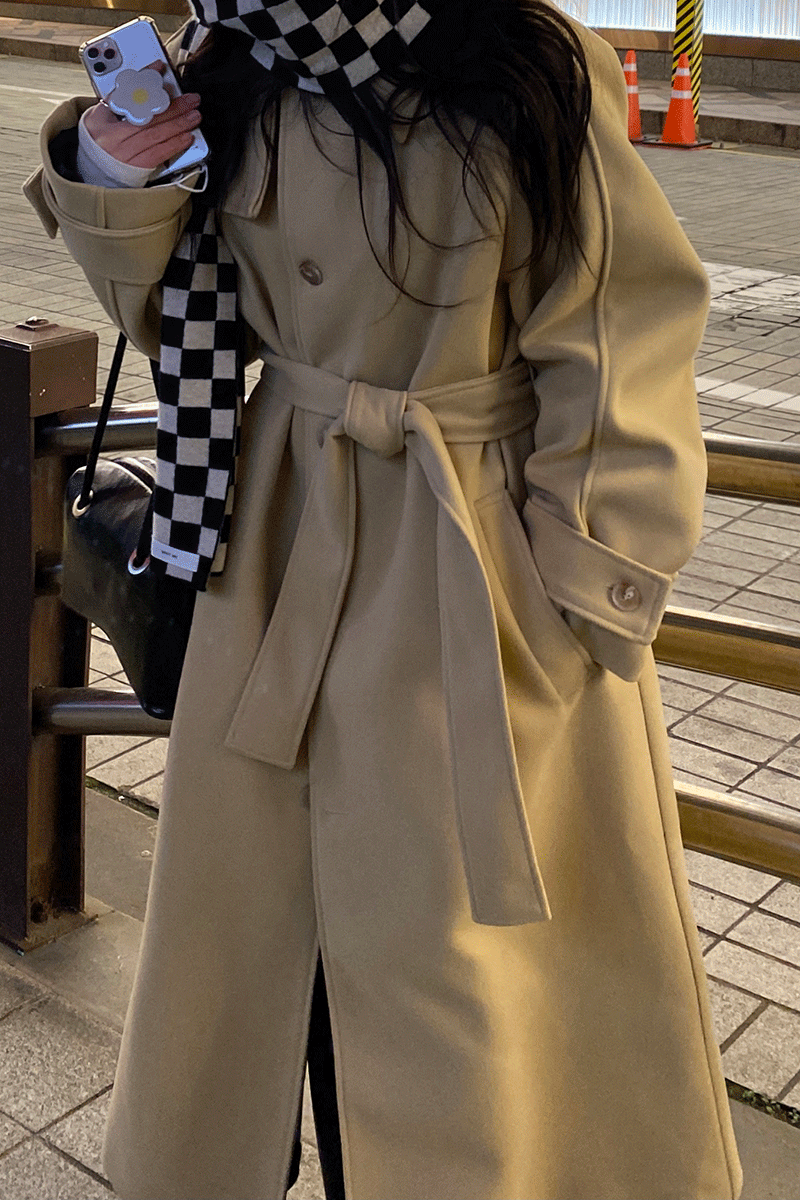 벨티드 울 맥코트 3 colors