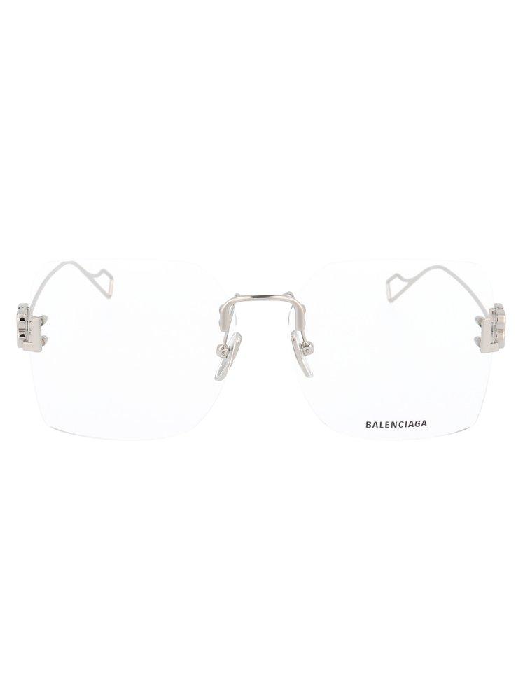 Balenciaga Eyewear BB Rimless Glasses