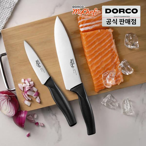 [설특가15%] 도루코 마이셰프 주방식도+과도 세트 /주방칼/부엌칼/도마/칼블럭