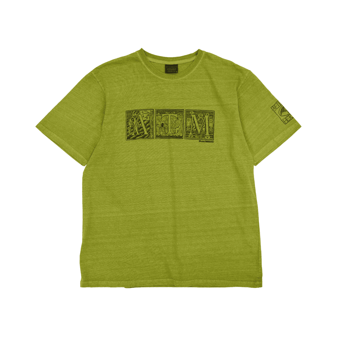 PIG DYED TOWN TEE (LEAF GREEN)