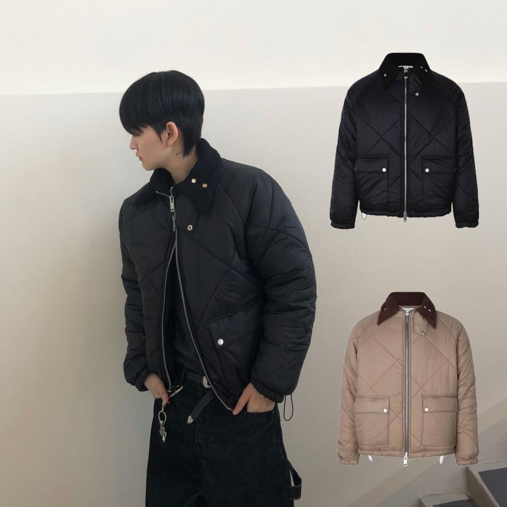 [교환 환불 불가 할인 상품][남여공용] 컨드 헤리티지 퀄팅 패딩 (2 color)