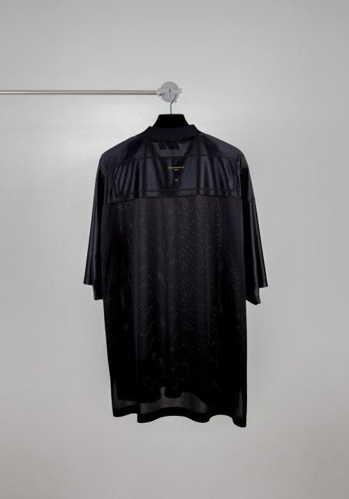 OVERSIZE BLACK FOOTBALL JERSY