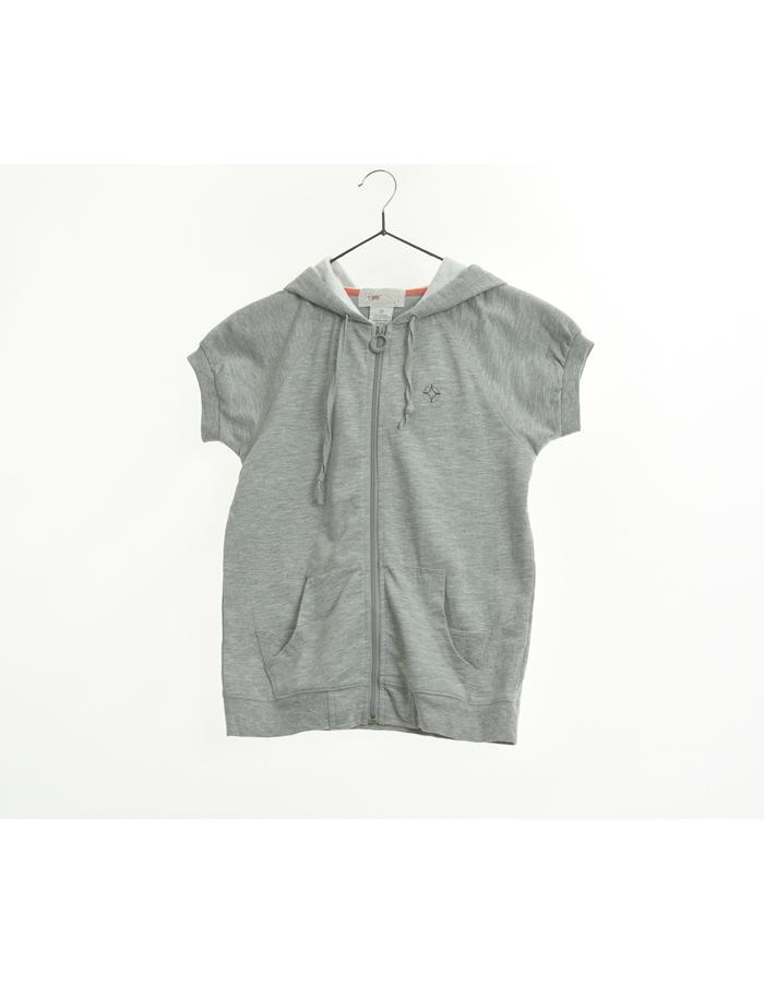 STUSSY 스투시 반팔 후드 집업 / WOMAN S