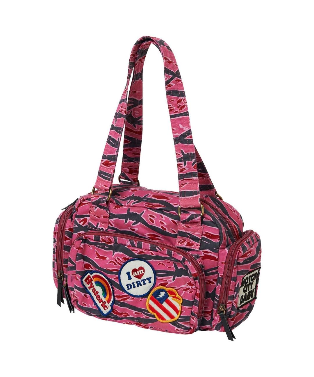 PATCH SCRATCH ミニボストンバッグ|HYSTERIC GLAMOUR WOMEN | HYSTERIC GLAMOUR ONLINE STORE ヒステリックグラマーオンラインストア
