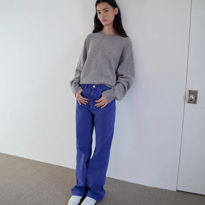COTTON BLUE DENIM (BLUE)