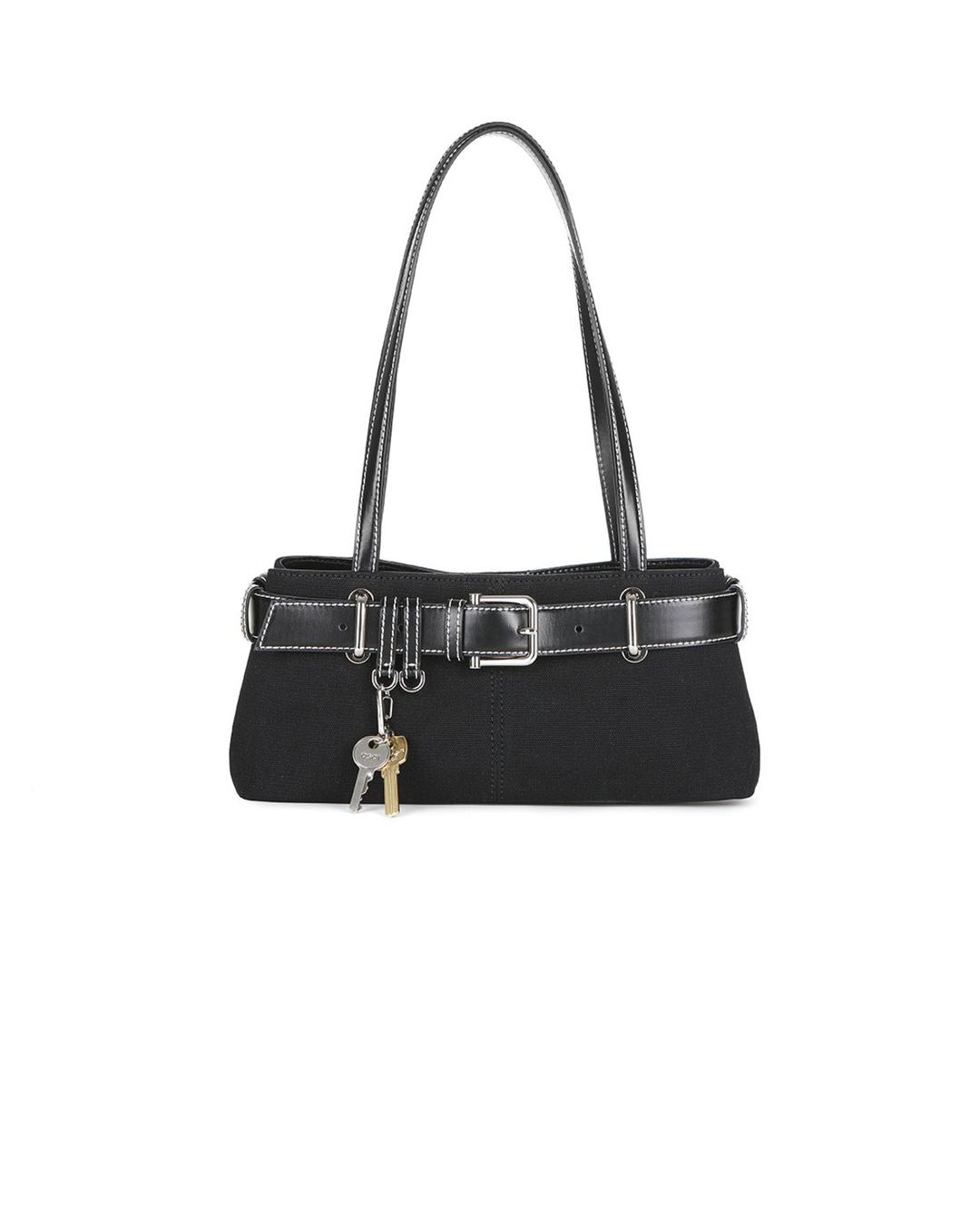 SHOULDER BROCLE MINI [CANVAS BLACK]