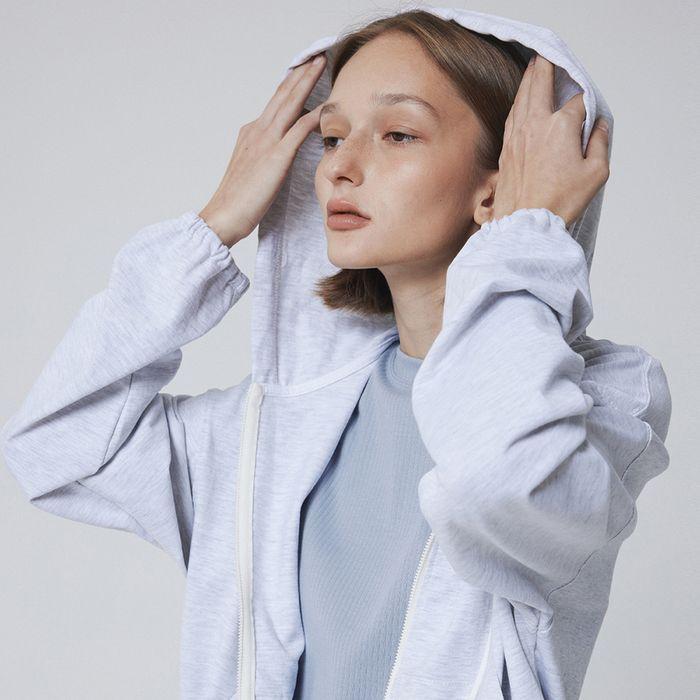 Light Hoodie Zipup (Melange)