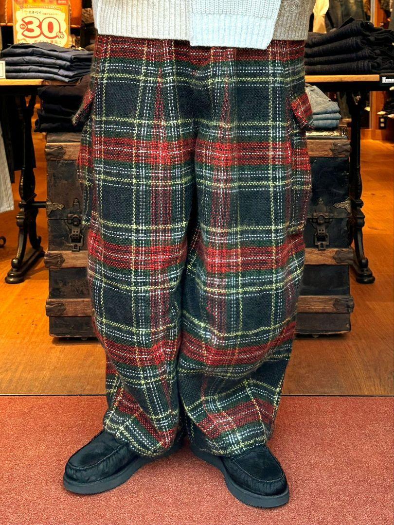 Needles H.D. PANT - レッド　サイズXS