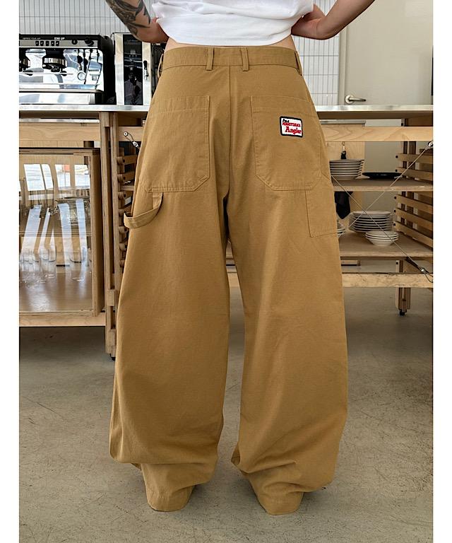 이네파블 와이드 워크 카펜더 코튼 팬츠