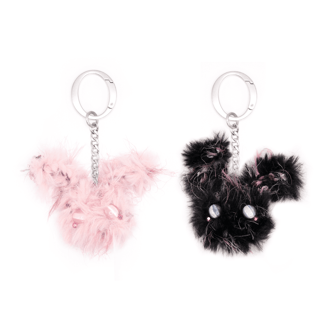 RABBIT MASK KEYRING