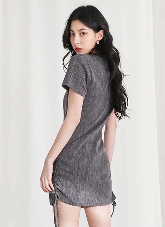 Rancy Rain Mini Dress GREY