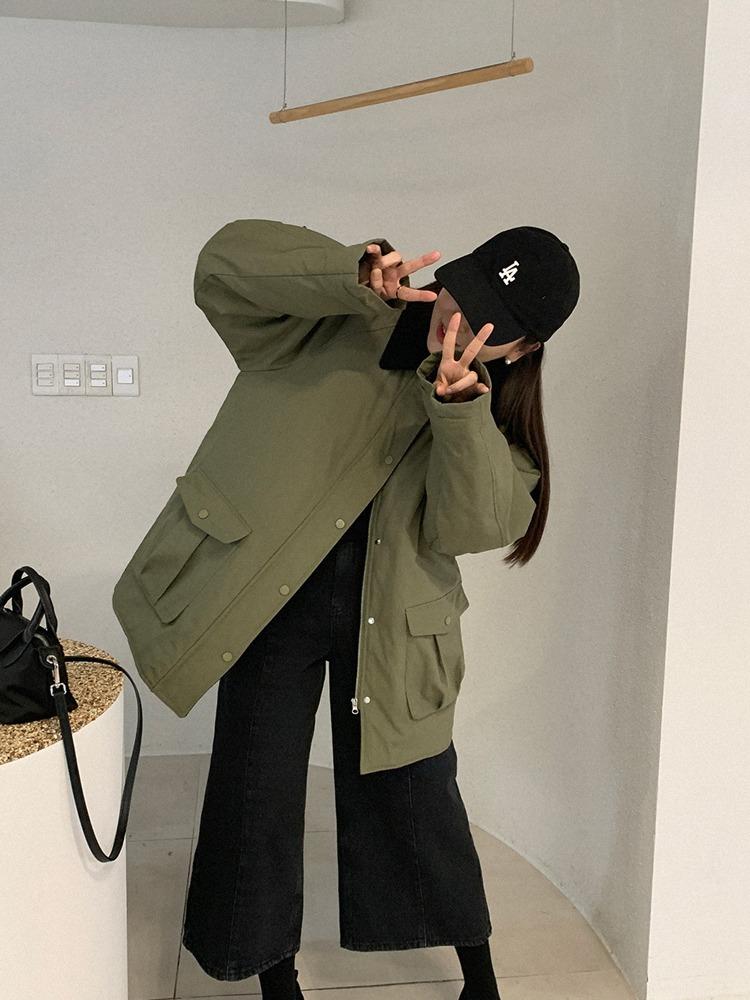 room - 워크패딩자켓 (2온스누빔)