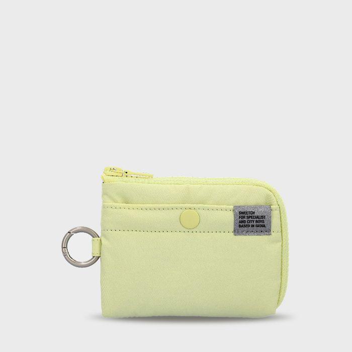 HALF ZIP WALLET 001 M Lemon Yellow
