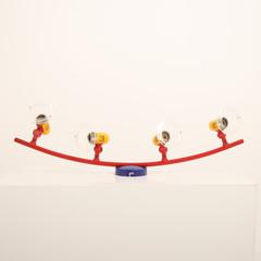 memphis 4 spots ceiling Lamp 1980~1990s