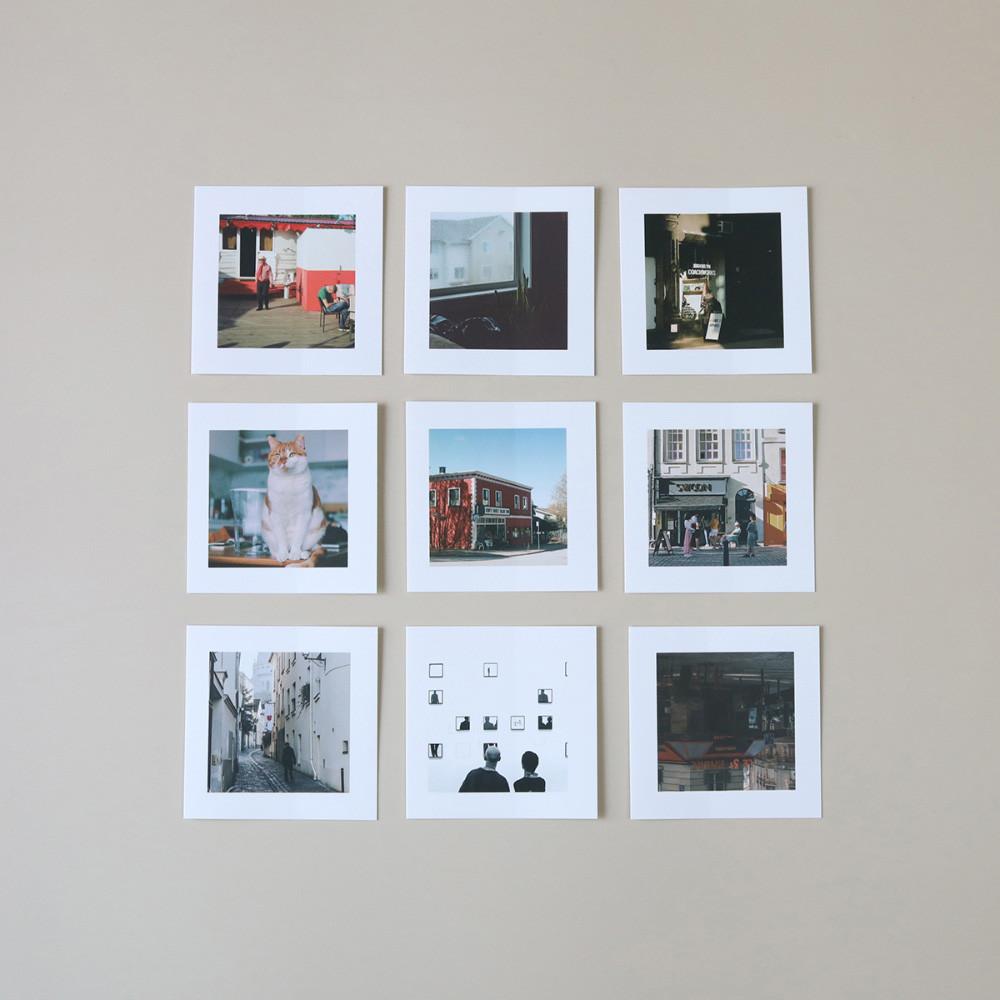 Be Yourself 사각 스크랩 다꾸 스티커팩