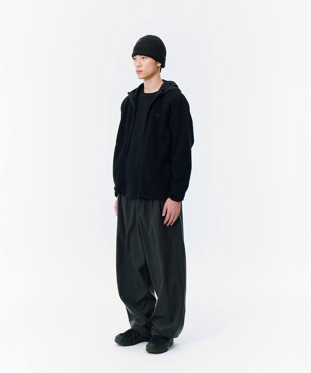 FLEECE JACKET BLACK