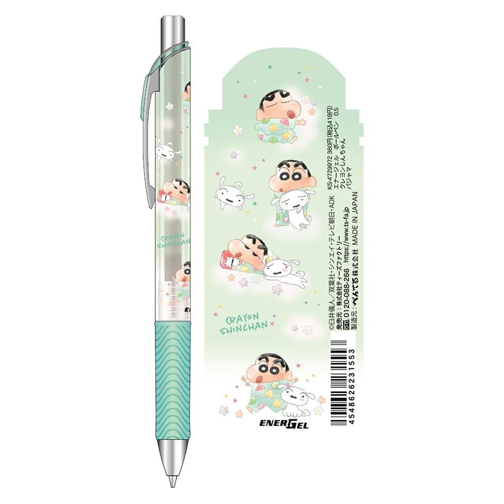 T’s Factory 펜텔 에너겔 볼펜 0.5 짱구 파자마 민트