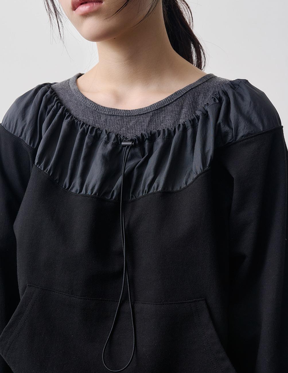 Nylon sports detail sweatshirts