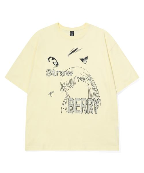 Decomposition Overfit T-shirt [Yellow]