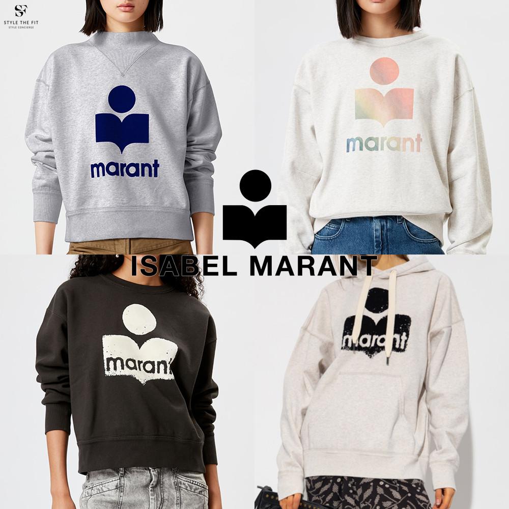 이자벨마랑 맨투맨 후드티 모비 모빌리 벨벳로고