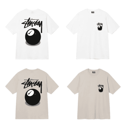 나이키 NIKE 스투시 8볼 반팔 티셔츠 DO9323-100