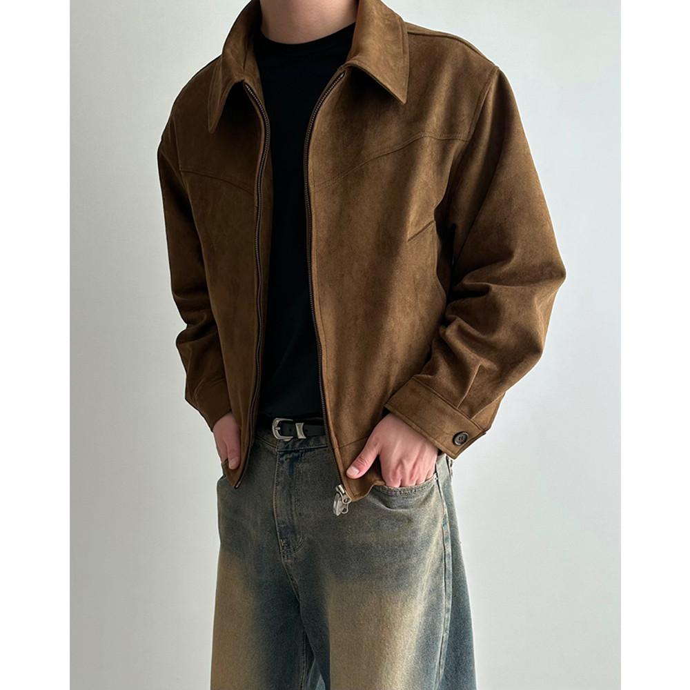 브러쉬 스웨이드 웨스턴 자켓 2color