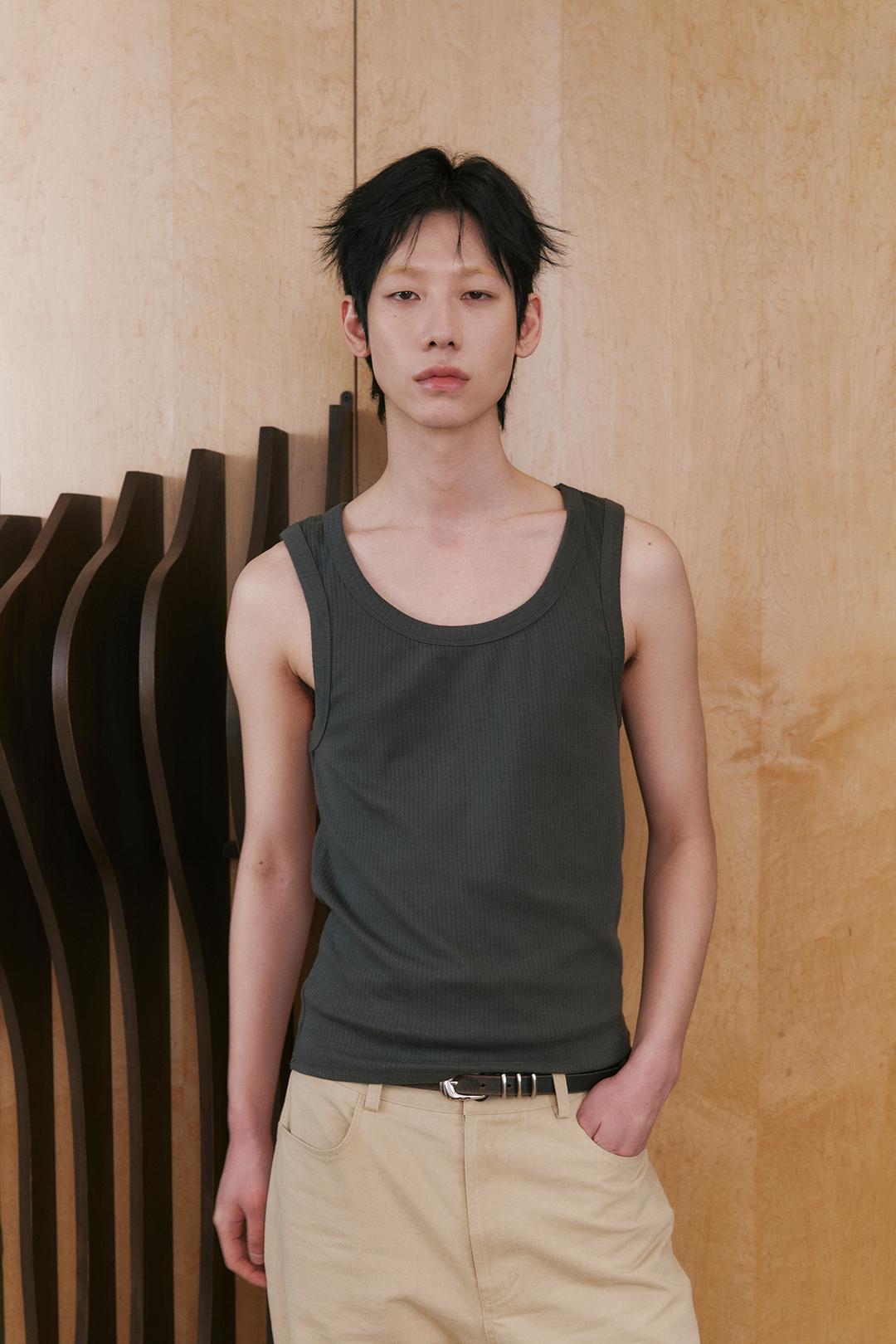 Low Tide Sleeveless - Charcoal