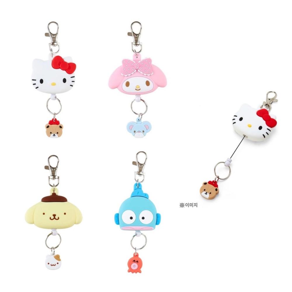 산리오 2024 페이스 릴 홀더 키링