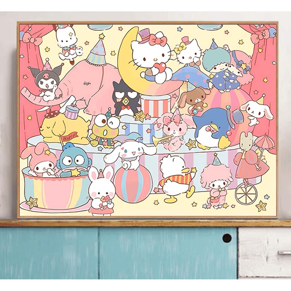 캐릭터 보석십자수 산리오 쿠로미 시나모롤