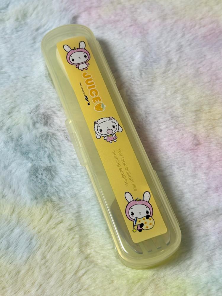 [고전문구] 마법의다락방 미스터케이 MRK 주스 고전 숟가락포크