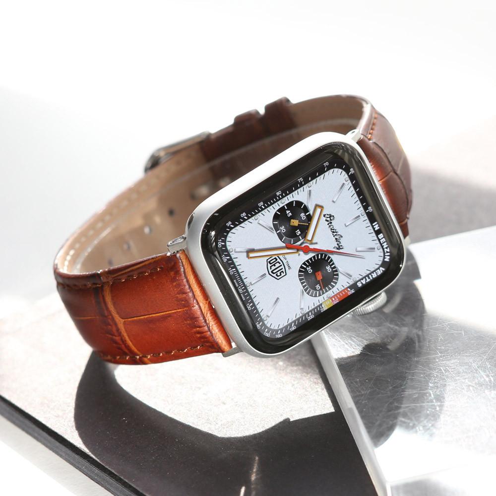 애플워치 가죽스트랩 와니 밴드 7 SE 40 41 mm