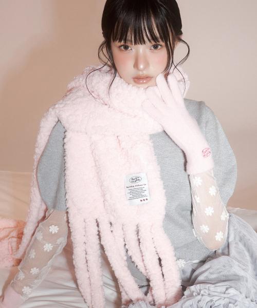 RC CLOUDY 머플러 PASTEL PINK