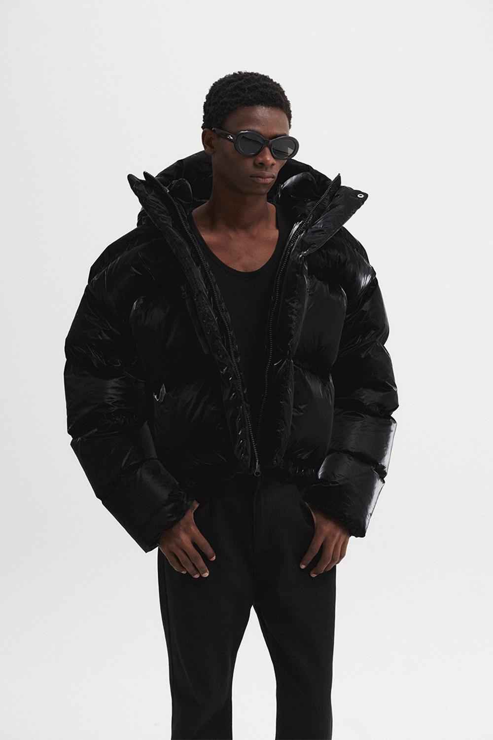 멀티 블록 패딩 점퍼