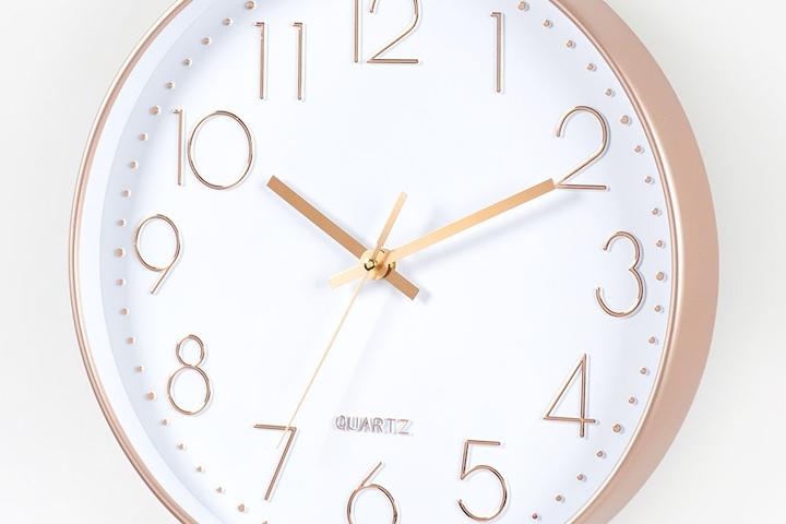 아날로그 인테리어 무소음 벽걸이 시계 GW002 5colors