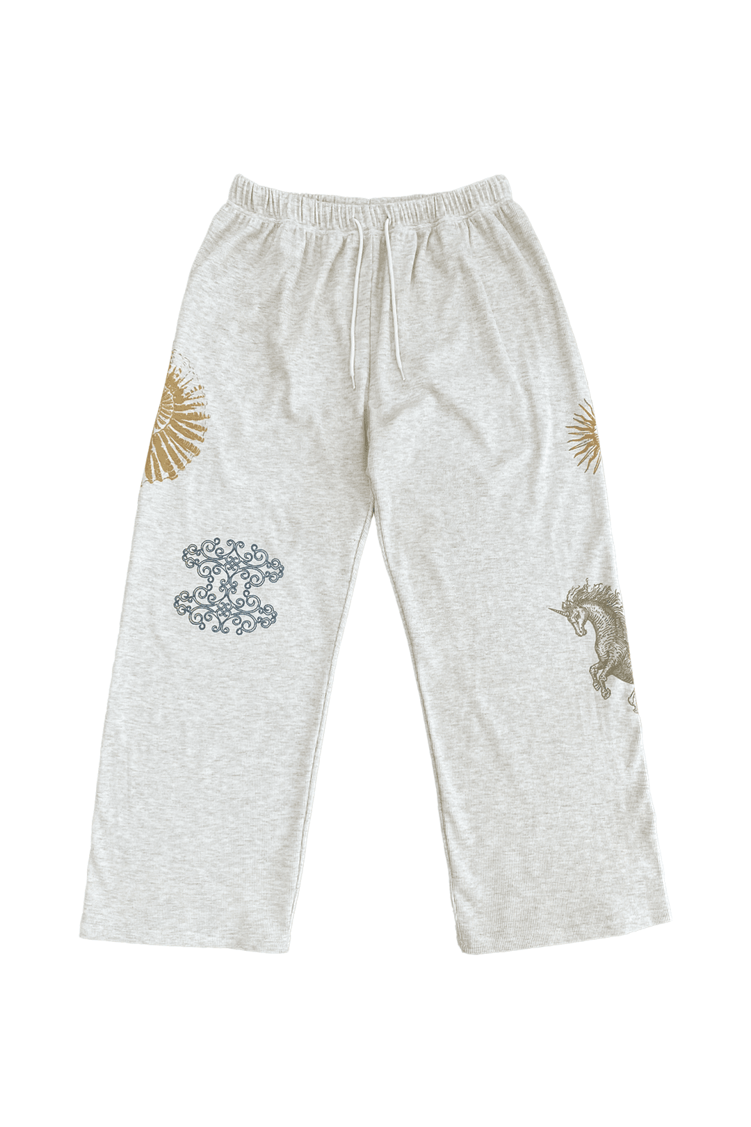 [3. 20 예약 발송] TAROT WAFFLE PANTS (IVORY)