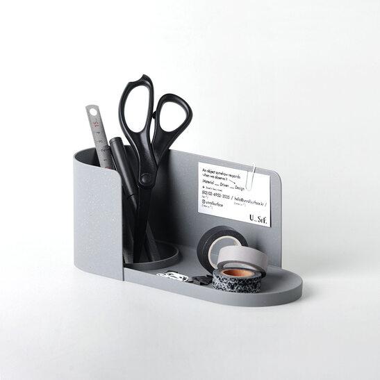 PCR 플라스틱 펜홀더 - 로우그레이