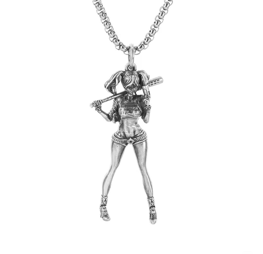 Harlequin metal Necklace