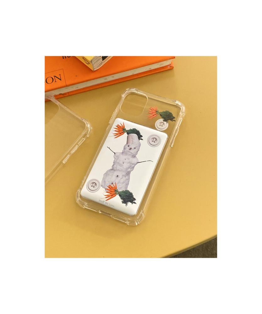 트윙클스터프, 카드포켓 Snow Carrot Man 눈사람 핸드폰 부착형 홀더