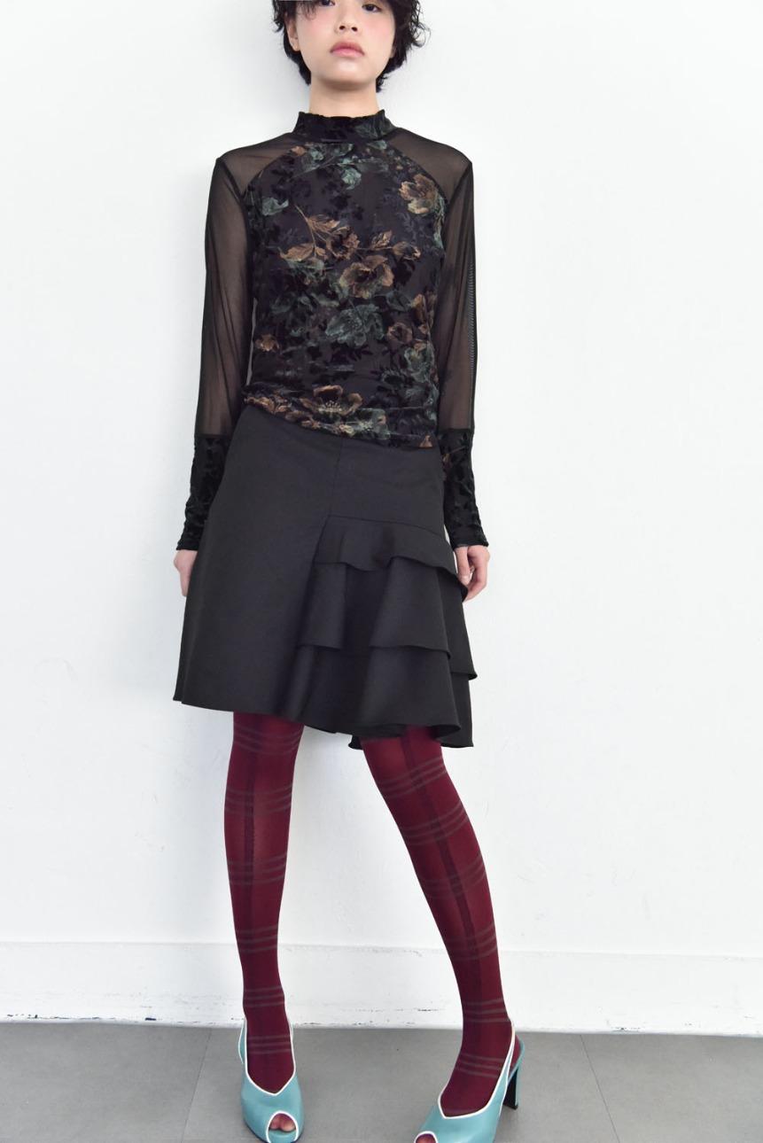 miyo unbalance skirt (2color)